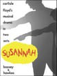 SUSANNAH VOCAL SCORE cover